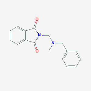 molecular formula C17H16N2O2 B349321 2-[[Benzyl(methyl)amino]methyl]isoindole-1,3-dione CAS No. 57675-92-0