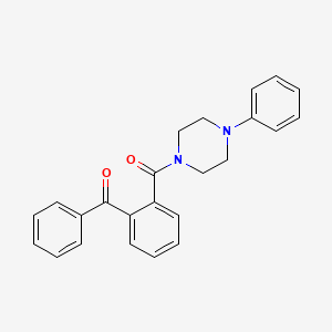 1-(o-Benzoylbenzoyl)-4-phenylpiperazine