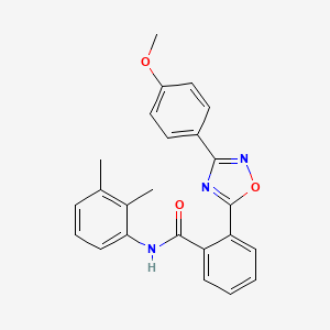 N-(2,3-dimethylphenyl)-2-[3-(4-methoxyphenyl)-1,2,4-oxadiazol-5-yl]benzamide