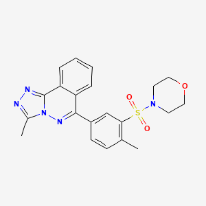 4-(2-METHYL-5-{3-METHYL-[1,2,4]TRIAZOLO[3,4-A]PHTHALAZIN-6-YL}BENZENESULFONYL)MORPHOLINE