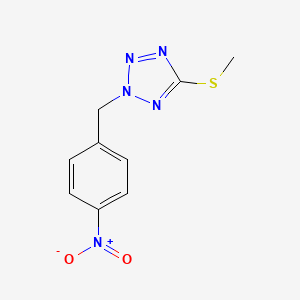 5-(methylthio)-2-(4-nitrobenzyl)-2H-tetrazole