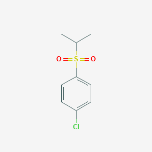 molecular formula C9H11ClO2S B349381 对氯苯异丙基砜 CAS No. 7205-83-6