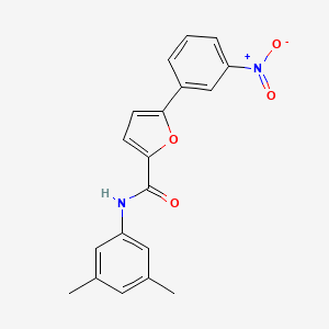 N-(3,5-dimethylphenyl)-5-(3-nitrophenyl)-2-furamide