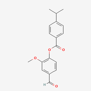 4-formyl-2-methoxyphenyl 4-isopropylbenzoate