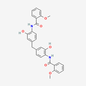 N,N'-[methylenebis(2-hydroxy-4,1-phenylene)]bis(2-methoxybenzamide)