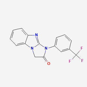 1-[3-(trifluoromethyl)phenyl]-1H-imidazo[1,2-a]benzimidazol-2(3H)-one