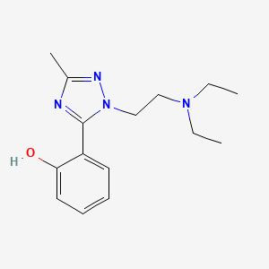 2-{1-[2-(diethylamino)ethyl]-3-methyl-1H-1,2,4-triazol-5-yl}phenol