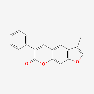 3-methyl-6-phenyl-7H-furo[3,2-g]chromen-7-one