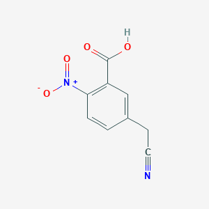 B034964 5-(Cyanomethyl)-2-nitrobenzoic acid CAS No. 104825-33-4