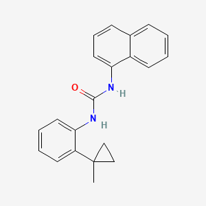 N-[2-(1-methylcyclopropyl)phenyl]-N'-1-naphthylurea