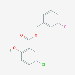 3-fluorobenzyl 5-chloro-2-hydroxybenzoate