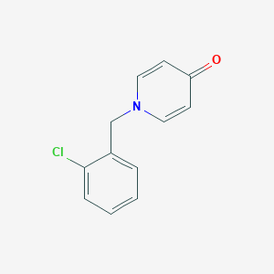 molecular formula C12H10ClNO B3497149 1-(2-chlorobenzyl)-4(1H)-pyridinone 