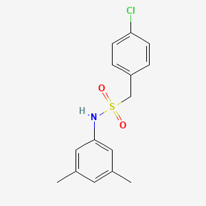 1-(4-chlorophenyl)-N-(3,5-dimethylphenyl)methanesulfonamide