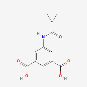 5-[(cyclopropylcarbonyl)amino]isophthalic acid