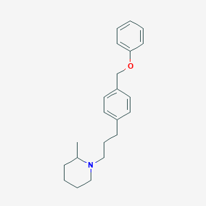 B034982 2-Methyl-1-(3-(p-phenoxymethylphenyl)propyl)piperidine CAS No. 19733-81-4