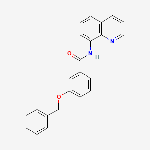 3-(benzyloxy)-N-8-quinolinylbenzamide
