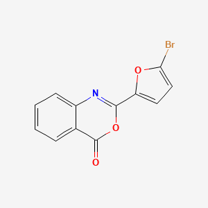 2-(5-bromo-2-furyl)-4H-3,1-benzoxazin-4-one