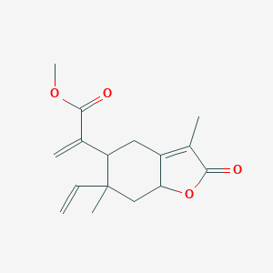 molecular formula C16H20O4 B034988 脱氧丝球菌素内酯 CAS No. 19892-19-4