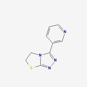 3-(3-pyridinyl)-5,6-dihydro[1,3]thiazolo[2,3-c][1,2,4]triazole