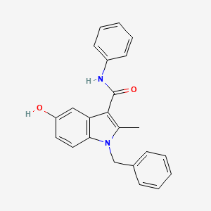 1-benzyl-5-hydroxy-2-methyl-N-phenyl-1H-indole-3-carboxamide