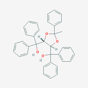 (+)-4,5-Bis[hydroxy(diphenyl)methyl]-2-methyl-2-phenyl-1,3-dioxolane