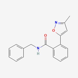 N-benzyl-2-(3-methyl-5-isoxazolyl)benzamide