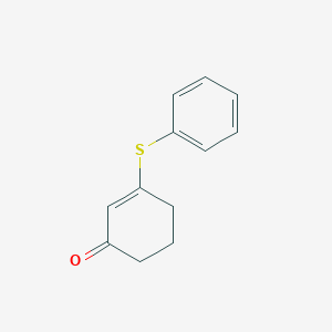 molecular formula C12H12OS B350156 3-Phenylsulfanylcyclohex-2-en-1-one CAS No. 75717-39-4