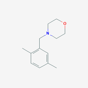 molecular formula C13H19NO B3501757 4-(2,5-dimethylbenzyl)morpholine 