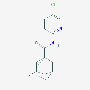 molecular formula C16H19ClN2O B350184 N-(5-chloropyridin-2-yl)adamantane-1-carboxamide CAS No. 313267-57-1