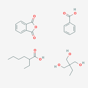 B035019 1,3-Propanediol, 2-ethyl-2-(hydroxymethyl)-, polymer with 1,3-isobenzofurandione, benzoate 2-ethylhe CAS No. 103733-68-2