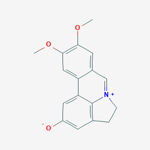 molecular formula C17H15NO3 B035023 Criasbetaine CAS No. 103246-12-4