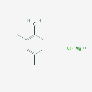 molecular formula C9H11ClMg B035024 2,4-Dimethylbenzylmagnesium chloride CAS No. 107549-24-6