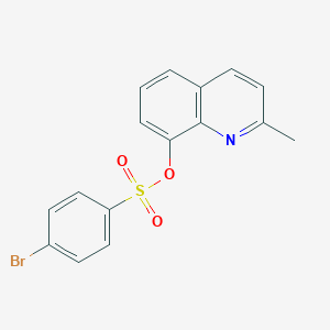 (2-Methylquinolin-8-yl) 4-bromobenzenesulfonate