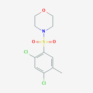 molecular formula C11H13Cl2NO3S B350382 4-[(2,4-Dichloro-5-methylphenyl)sulfonyl]morpholine CAS No. 325812-22-4