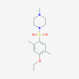 1-(4-Ethoxy-2,5-dimethylphenyl)sulfonyl-4-methylpiperazine