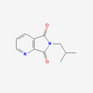 molecular formula C11H12N2O2 B3505394 6-isobutyl-5H-pyrrolo[3,4-b]pyridine-5,7(6H)-dione 