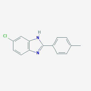 molecular formula C14H11ClN2 B350627 5-chloro-2-(4-methylphenyl)-1H-benzimidazole CAS No. 7118-65-2