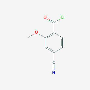 4-Cyano-2-methoxybenzoyl chloride