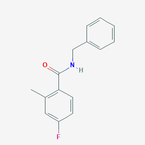 N-benzyl-4-fluoro-2-methylbenzamide