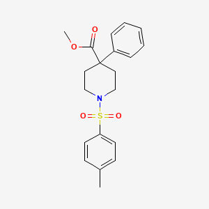 METHYL 1-(4-METHYLBENZENESULFONYL)-4-PHENYLPIPERIDINE-4-CARBOXYLATE