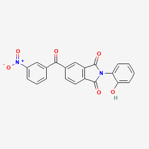 2-(2-hydroxyphenyl)-5-(3-nitrobenzoyl)-1H-isoindole-1,3(2H)-dione