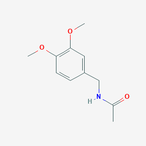 molecular formula C11H15NO3 B3510422 N-(3,4-dimethoxybenzyl)acetamide CAS No. 65609-25-8