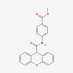 methyl 4-(9H-xanthene-9-amido)benzoate