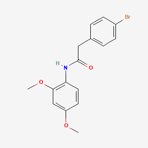 2-(4-bromophenyl)-N-(2,4-dimethoxyphenyl)acetamide