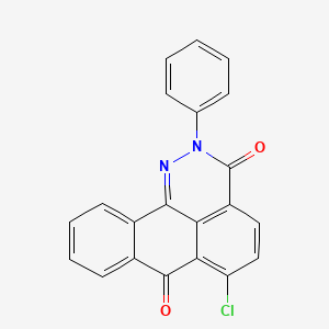 6-chloro-2-phenyl-3H-dibenzo[de,h]cinnoline-3,7(2H)-dione