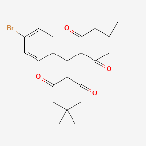 2,2'-[(4-bromophenyl)methylene]bis(5,5-dimethyl-1,3-cyclohexanedione)