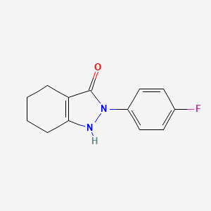 2-(4-fluorophenyl)-4,5,6,7-tetrahydro-2H-indazol-3-ol