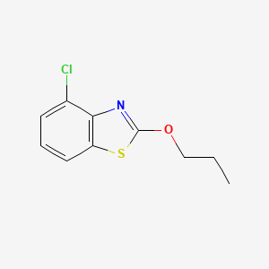 4-chloro-2-propoxy-1,3-benzothiazole