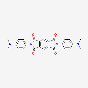 2,6-Bis[4-(dimethylamino)phenyl]pyrrolo[3,4-f]isoindole-1,3,5,7-tetrone