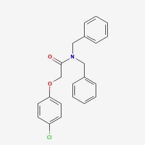 N,N-dibenzyl-2-(4-chlorophenoxy)acetamide